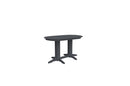 A&L Furniture Co. Amish-Made Counter-Height Oval Poly Dining Tables AL4175