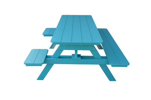 A&L Furniture Co. ADA Compliant 6' Poly Picnic Table AL5302ADA