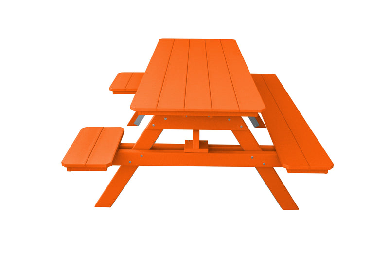 A&L Furniture Co. ADA Compliant 6' Poly Picnic Table AL5302ADA