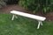 A&L Furniture Co. Cross-Legged Amish-Made Spruce Picnic Benches AL62