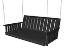 A&L Furniture Co. Amish-Made Pressure-Treated Pine Wingate Swing Beds AL785PT