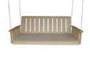 A&L Furniture Co. Amish-Made Pressure-Treated Pine Wingate Swing Beds AL785PT