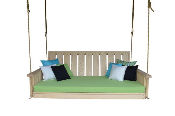 A&L Furniture Co. Amish-Made Pressure-Treated Pine Wingate Swing Beds AL785PT