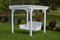 A&L Furniture Co. Amish-Made Bradford Pergola with Wingate Swingbed 791PT - 785PT - Upgrade-to-Rope - 1009 x 2