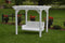 A&L Furniture Co. Amish-Made Bradford Pergola with Wingate Swingbed 791PT - 785PT - Upgrade-to-Rope - 1009 x 2