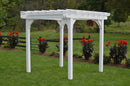 A&L Furniture Co. Amish-Made Bradford Pergola with Swing Hangers AL790PT