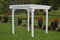 A&L Furniture Co. Amish-Made Bradford Pergola with Swing Hangers AL790PT