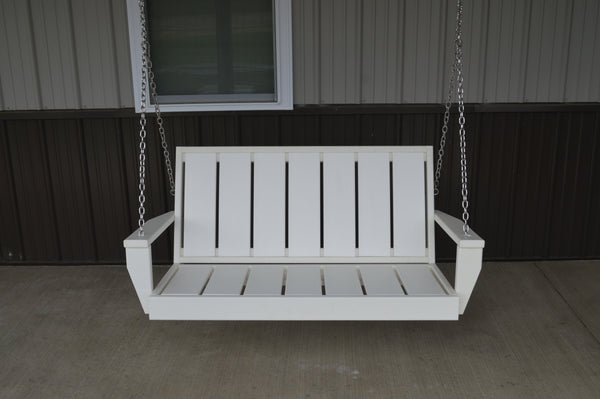 A&L Furniture Co. Amish-Made Poly Wingate Swing Beds AL842