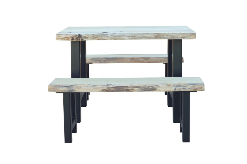 A&L Furniture Co. Blue Mountain Series - Ridgemont Table and Bench Sets AL8550L