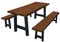 A&L Furniture Co. Blue Mountain Series - Ridgemont Table and Bench Sets AL8550L