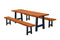 A&L Furniture Co. Blue Mountain Series - Ridgemont Table and Bench Sets AL8550L