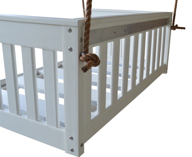 A&L Furniture Co. 50" Poly Deep Seat Porch Swing AL972