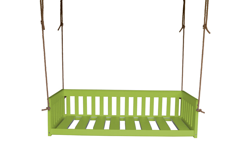 A&L Furniture Co. 75" Poly Deep Seat Porch Swing AL974