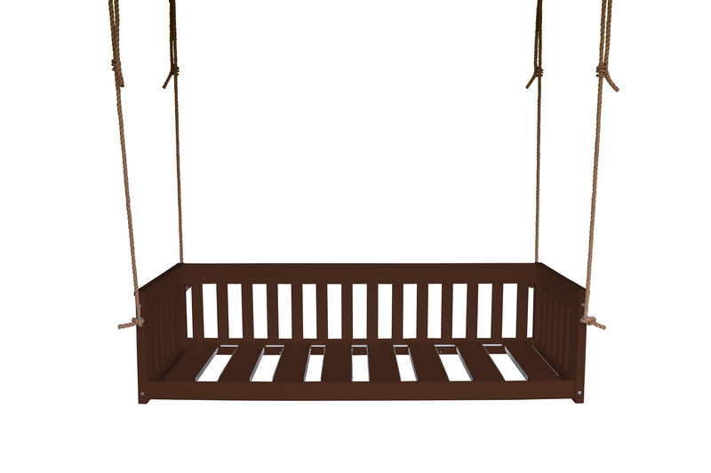 A&L Furniture Co. 75" Poly Deep Seat Porch Swing AL974