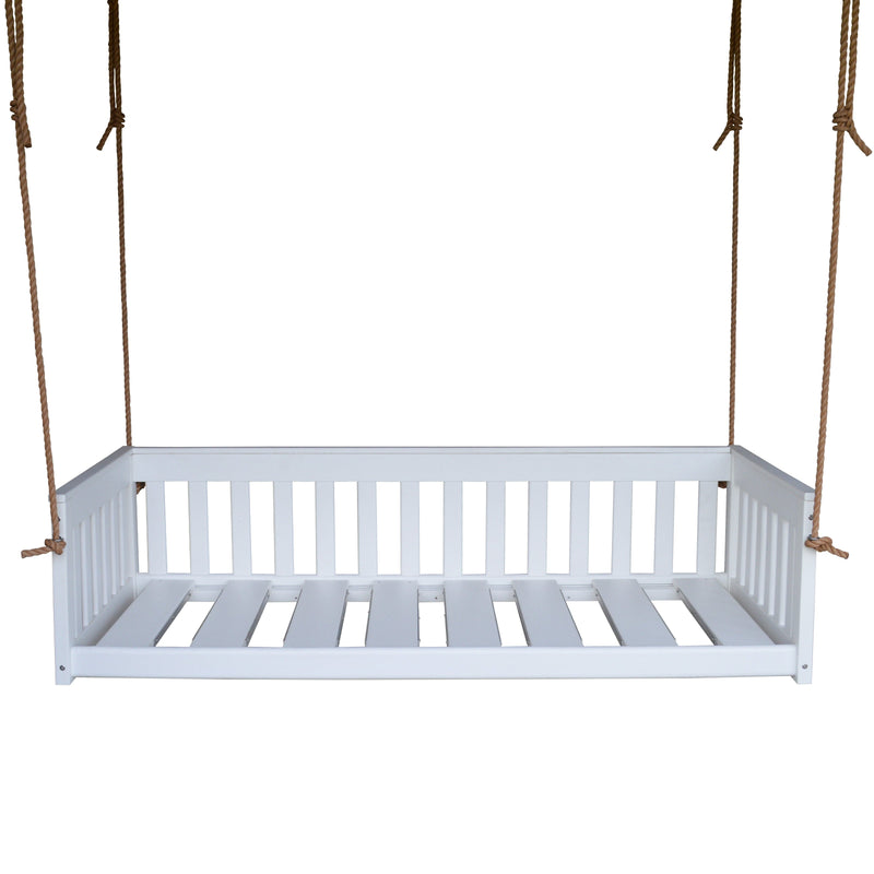 A&L Furniture Co. 75" Poly Deep Seat Porch Swing AL974