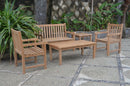 Anderson Teak Classic 2-Seater 5-Pieces Conversation Set Set-118