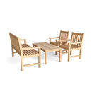 Anderson Teak Classic 3-Seater 4-Pieces Conversation Set Set-06