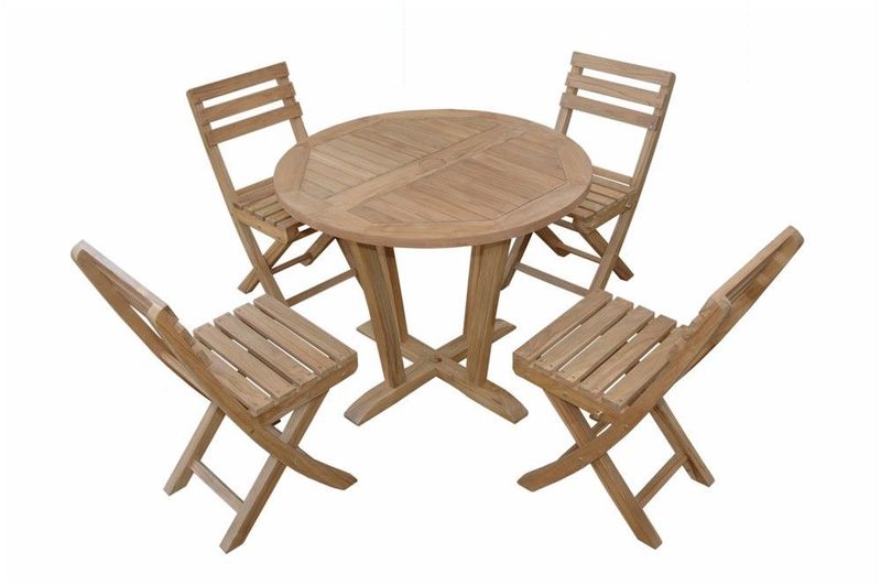 Anderson Teak Descanso Alabama 5-Pieces Bistro Set SET-227