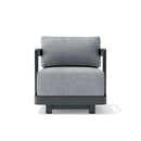 Anderson Teak Granada Deep Seating Aluminum Swivel Armchair DS-908-AL