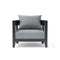 Anderson Teak Coronado Deep Seating Aluminum Armchair DS-301-AL