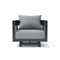 Anderson Teak Coronado Aluminum Swivel Armchair DS-308-AL