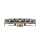 Anderson Teak SET-814 Circular Modular Deep Seating Set SET-814