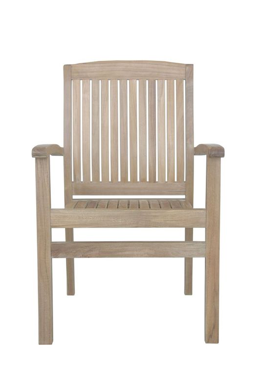 Anderson Teak Sahara Stackable Dining Armchair CHS-022