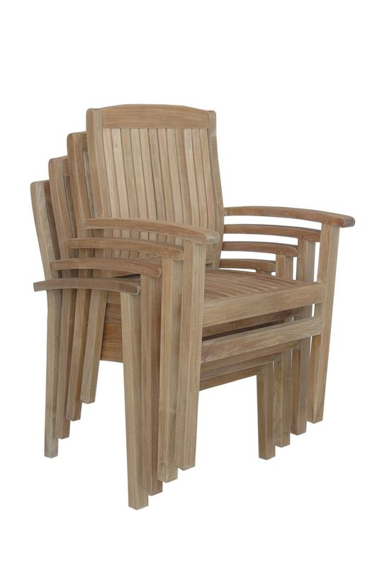 Anderson Teak Sahara Stackable Dining Armchair CHS-022