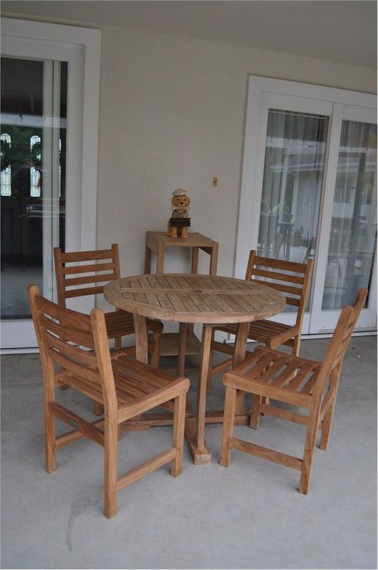 Anderson Teak Descanso Windham 5-Pieces Dining Set SET-130