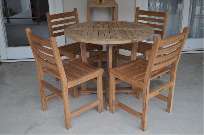 Anderson Teak Descanso Windham 5-Pieces Dining Set SET-130