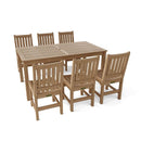 Anderson Teak 7-Pieces Sonoma Rectangular Dining Set Set-146