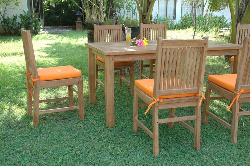 Anderson Teak Montage Saratoga 7-Pieces Dining Set SET-201