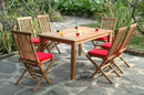 Anderson Teak Montage Bristol 7-Pieces Dining Set SET-202