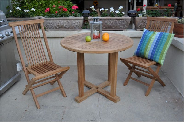 Anderson Teak Montage Bristol 3-Pieces Dining Set SET-209