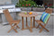 Anderson Teak Montage Bristol 3-Pieces Dining Set SET-209