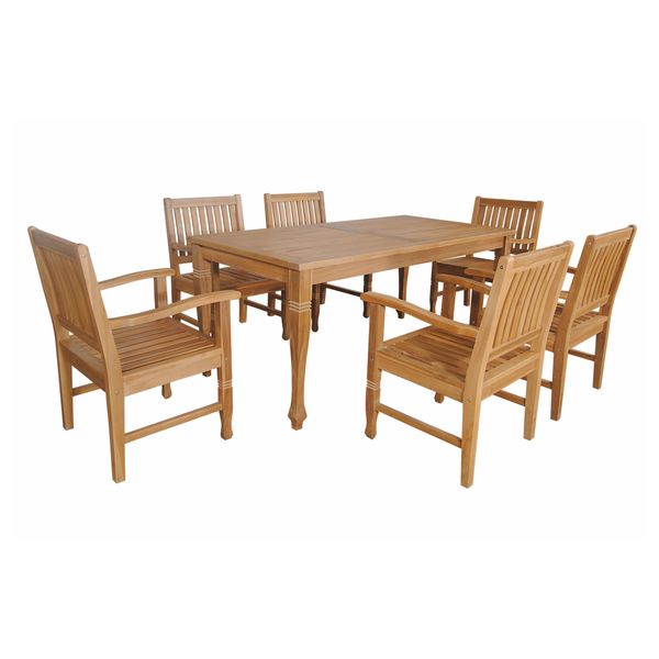 Anderson Teak Rockford 7-Pieces Dining Set Set-235