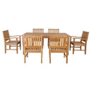 Anderson Teak Rockford 7-Pieces Dining Set Set-235