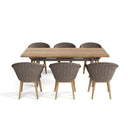 Anderson Teak SET-39A 7-pc Alura Padua Dining Table Set SET-39A