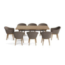 Anderson Teak SET-39A 9-pc Alura Padua Dining Table Set SET-39B