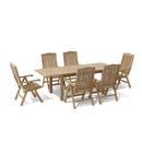 Anderson Teak Bahama Katana 7-Pieces Dining Set Set-01