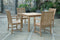 Anderson Teak Bahama Chicago 5-pieces Bistro Set Set-11