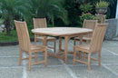 Anderson Teak Bahama Chicago 5-Pieces Dining Set Set-12