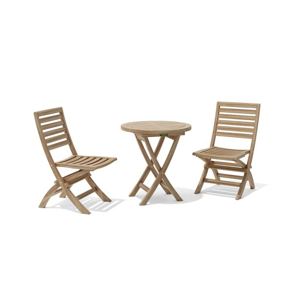 Anderson Teak Bahama Andrew 3-Pieces Bistro Set Set-13