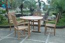 Anderson Teak Tosca Wilshere 5-Pieces Dining Set Set-16