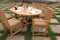 Anderson Teak Bahama Wilshire 7-Pieces Extension Dining Set Set-26