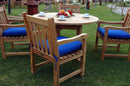 Anderson Teak Tosca Classic Armchair 5-Pieces Dining Set Set-27