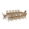 Anderson Teak Valencia Classic 13-Pieces Dining Set Set-32A