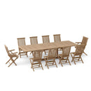 Anderson Teak Valencia Classic 11-Pieces Dining Set Set-32B