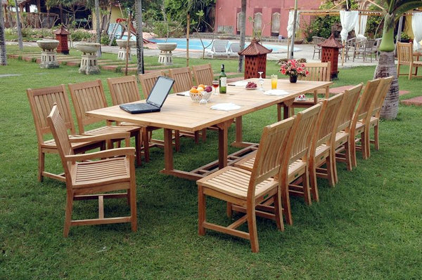 Anderson Teak Valencia Rialto 15-Pieces Dining Set Set-33