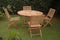 Anderson Teak Andrew Butterfly Folding 5-pieces Dining Set Set-35